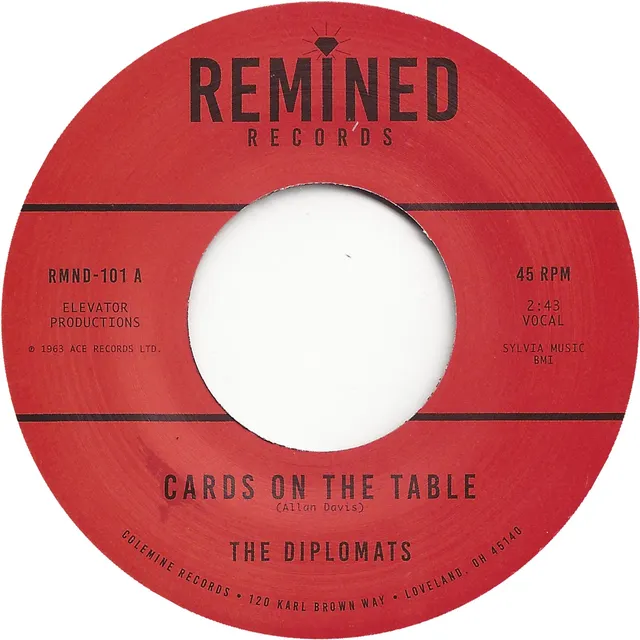 Diplomats Cards On The Table 7" vinylsingel soul
