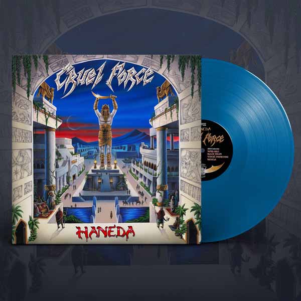 Cruel Force Haneda LP blå vinyl speed metal