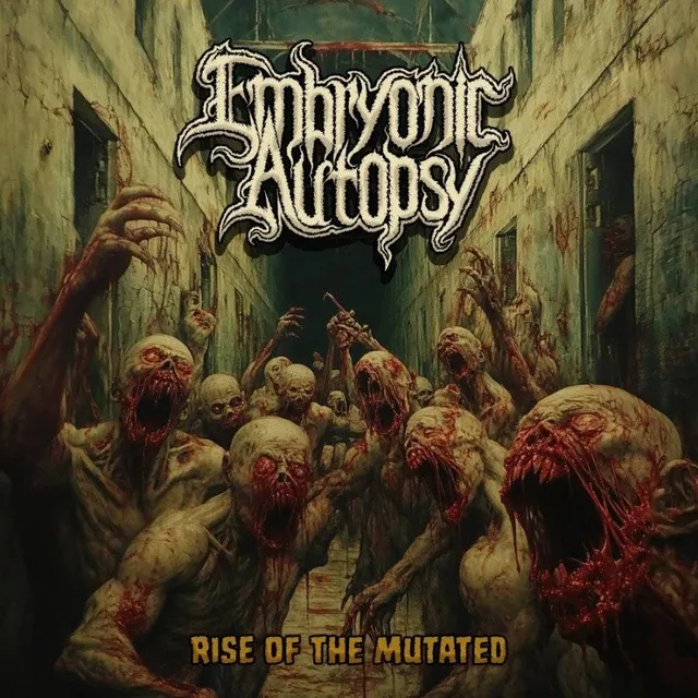 Embryonic Autopsy Rise Of The Mutated LP rød vinyl