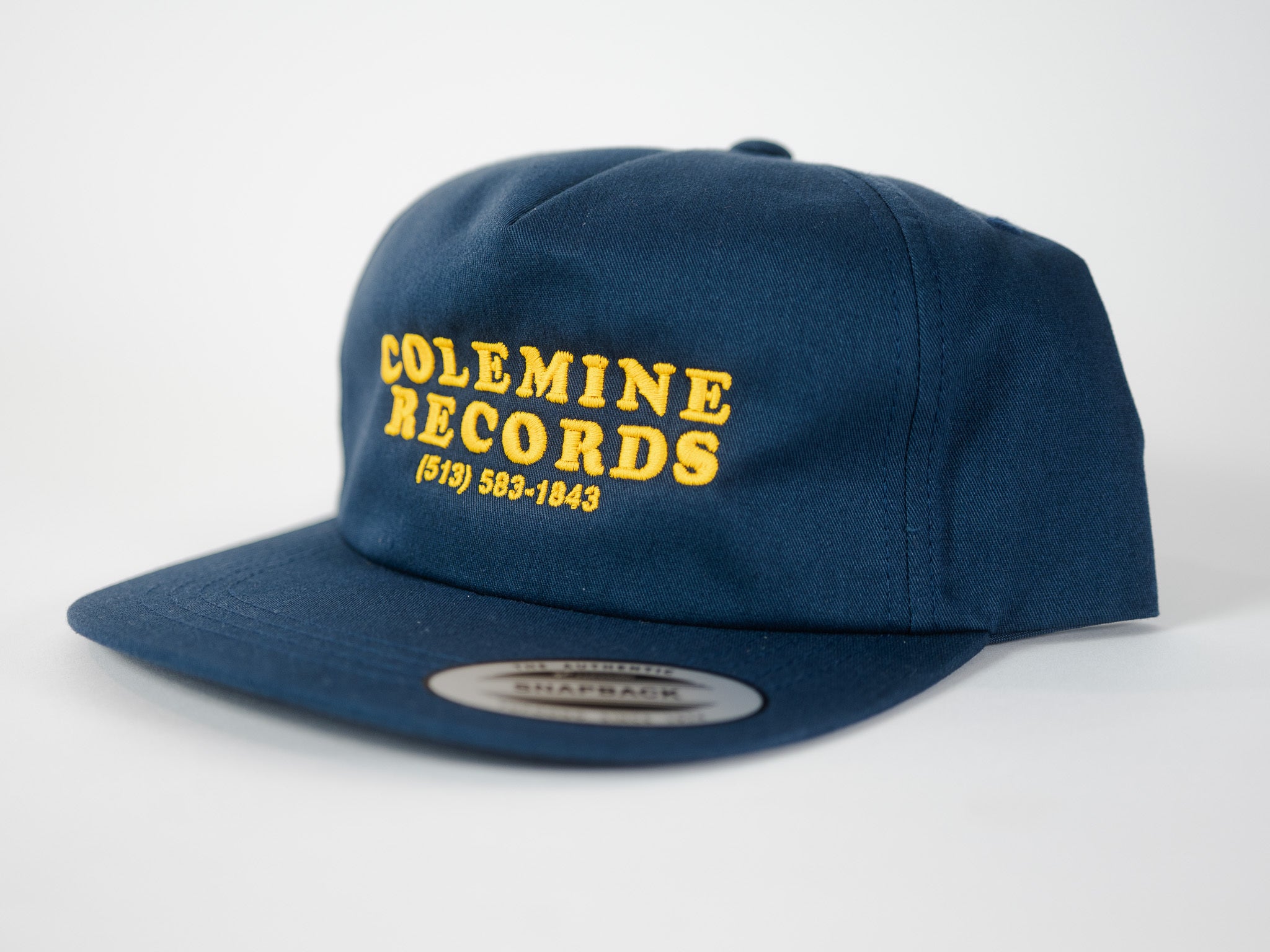 Colemine Phone Number caps snapback marineblå