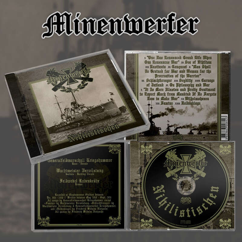Minenwerfer Nihilistischen CD jewelcase