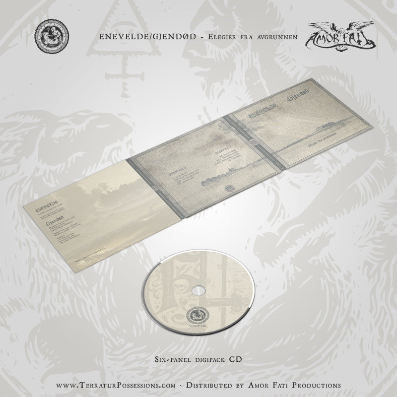 Enevelde Gjendød Elegier Fra Avgrunnen CD split