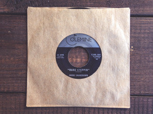 Colemine Ikebe Shakedown Hard Steppin' 7" singel svart