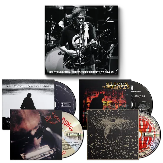 Neil Young Official Release Series 6 CD-boks 4 CD 1992-1995