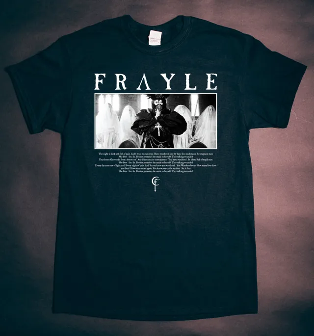 Frayle Walking Wounded t-skjorte svart herre