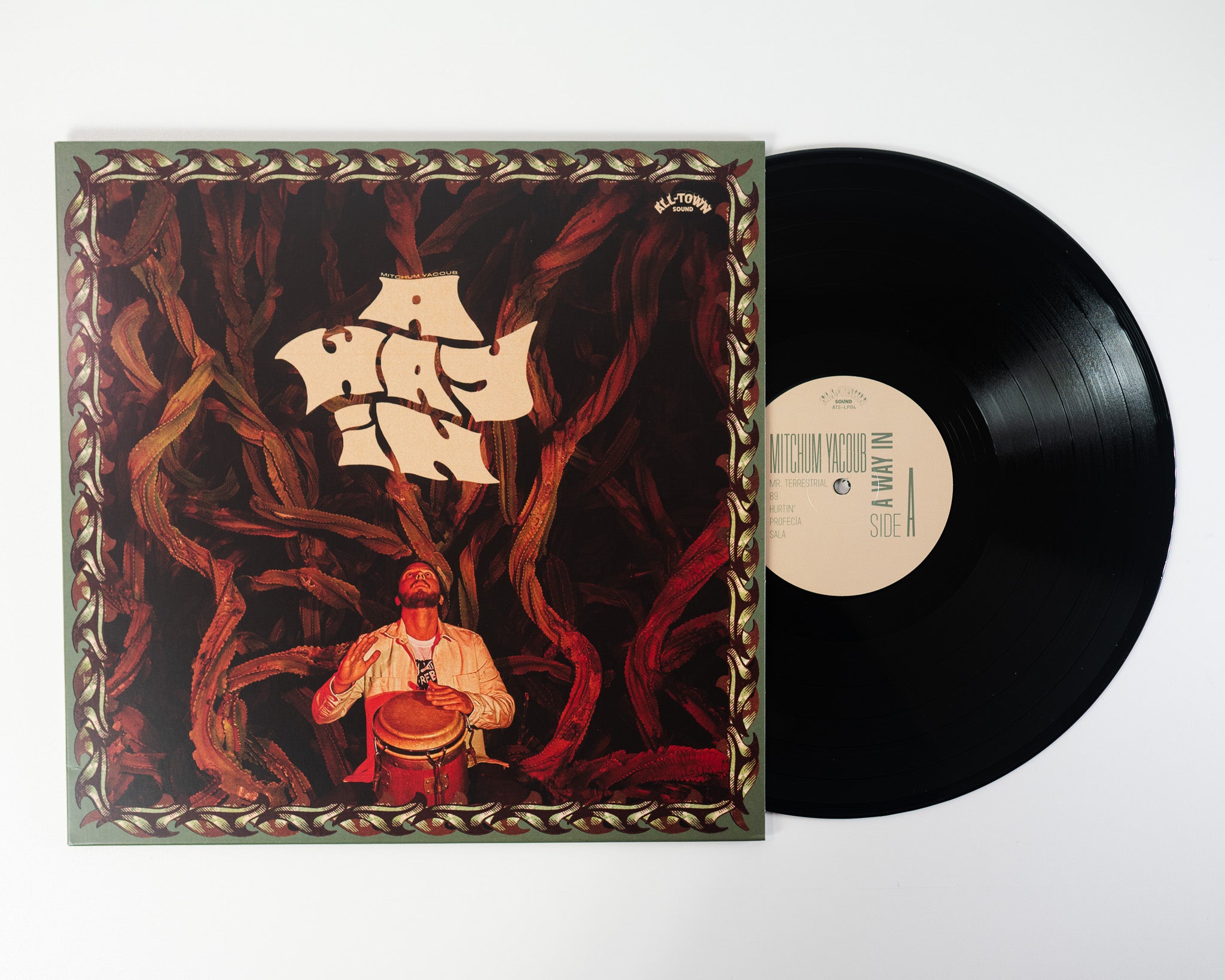 Mitchum Yacoub A Way In vinyl LP svart afrobeat
