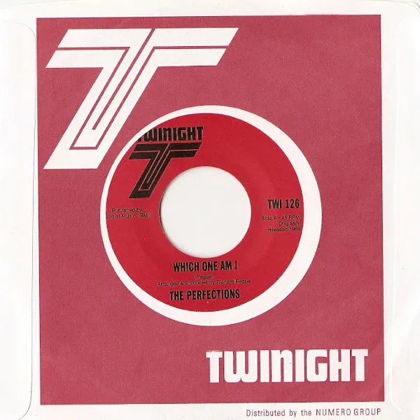 The Perfections Which One Am I 7" vinylsingel limited opplag