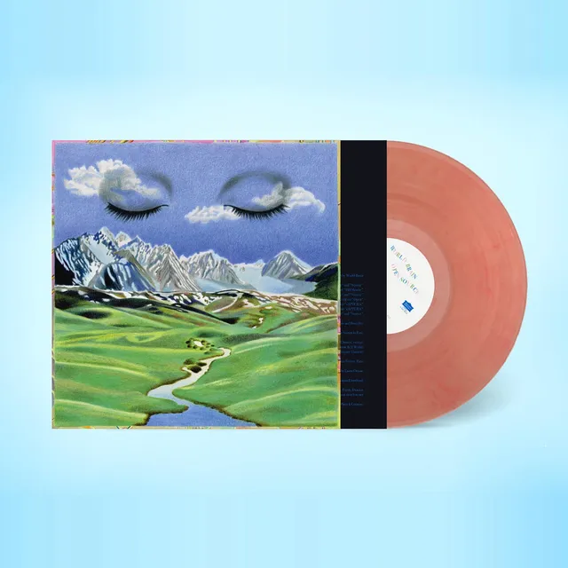 Mansions and Millions World Brain Open Source vinyl rød marmor