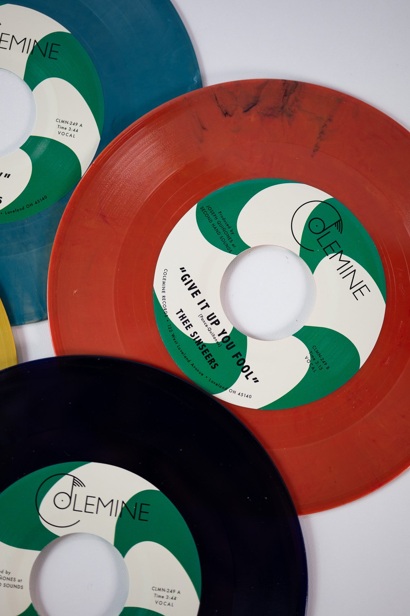Thee Sinseers If We Try 7-tommer vinyl farge
