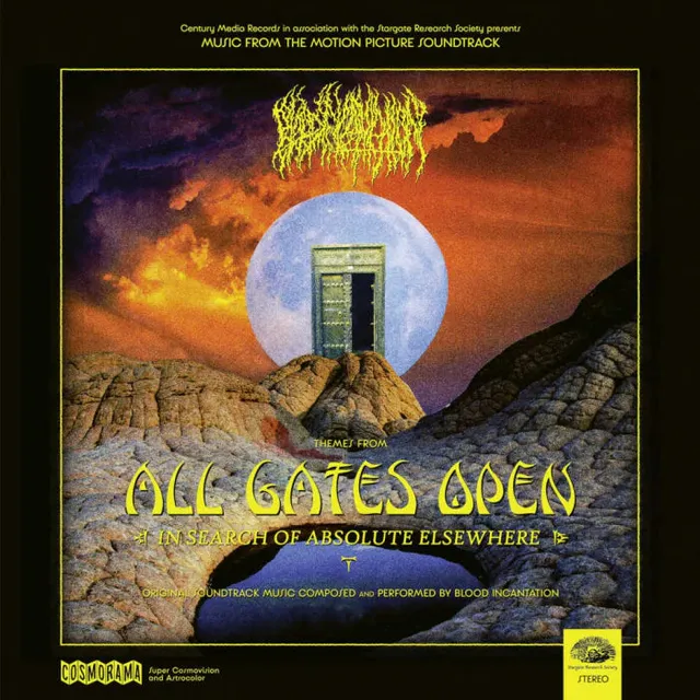 Blood Incantation All Gates Open 2LP + Blu-ray vinyl soundtrack