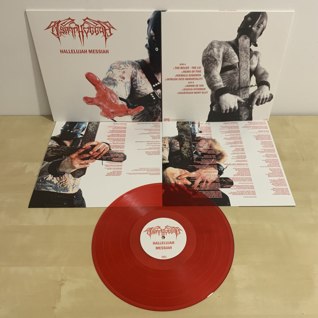 Tsatthoggua Hallelujah Messiah LP blodrød vinyl