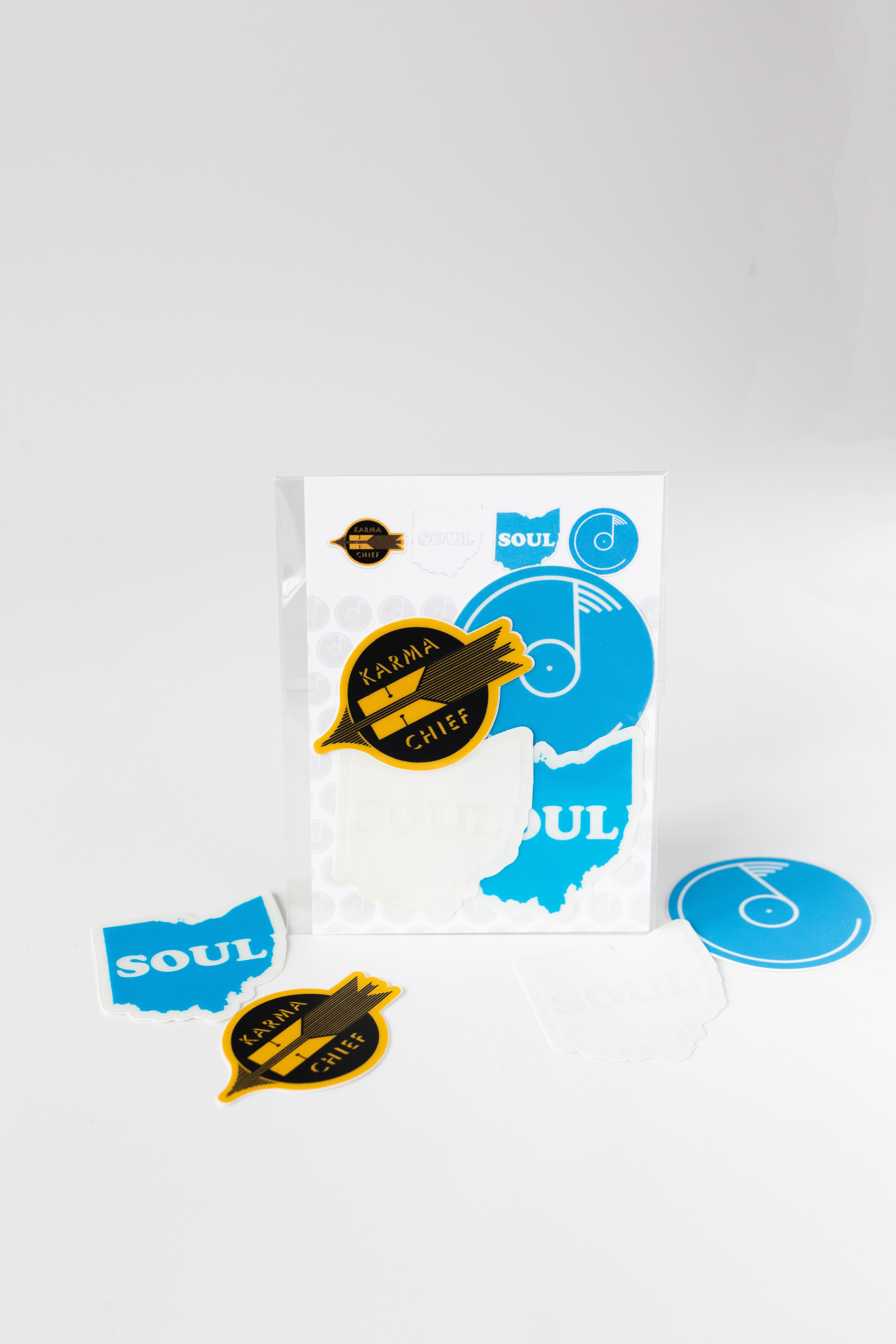 Colemine Sticker Pack klistremerker 4-pakn matte