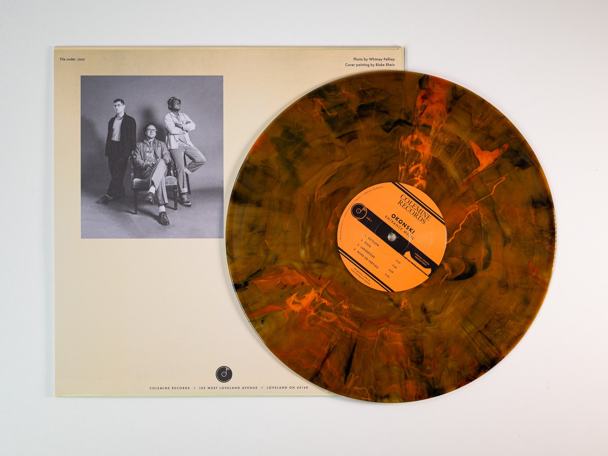 Okonski Entrance Music LP vinyl sort jazz
