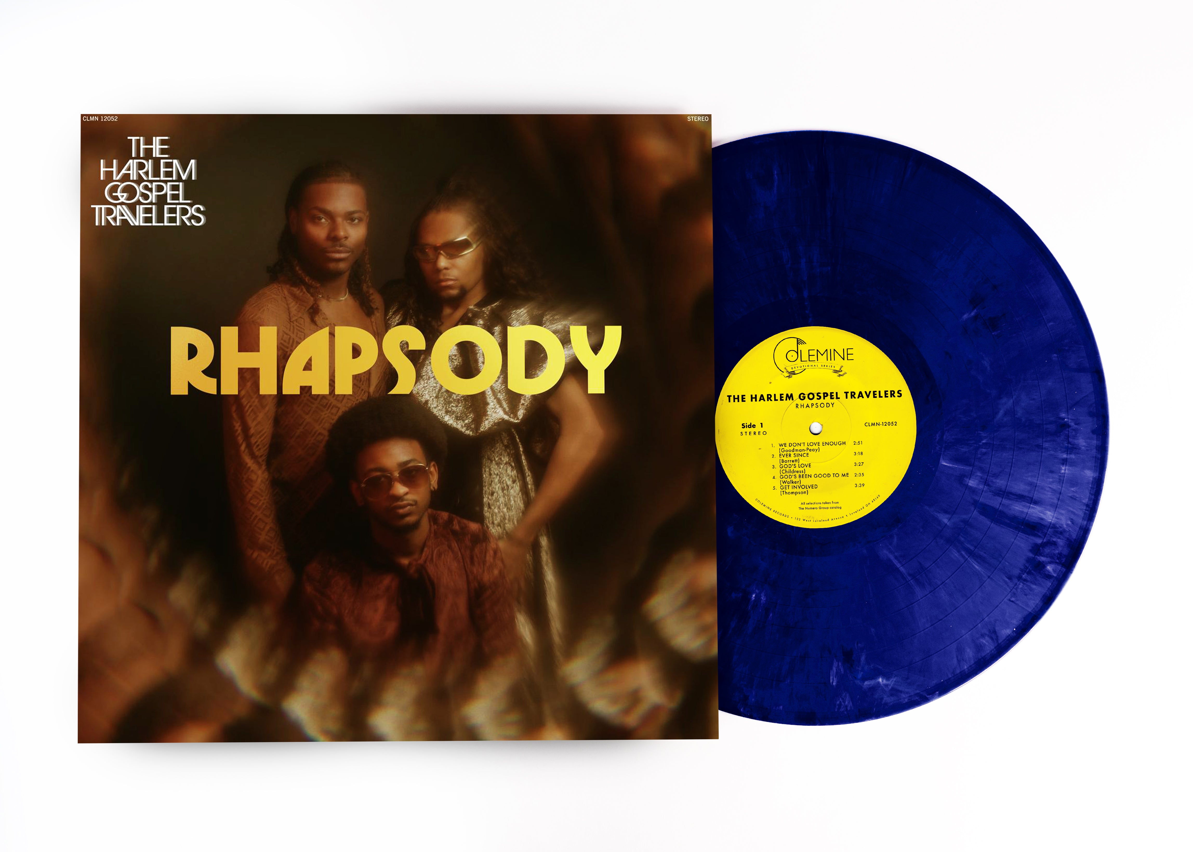 Harlem Gospel Travelers Rhapsody LP swirl vinyl