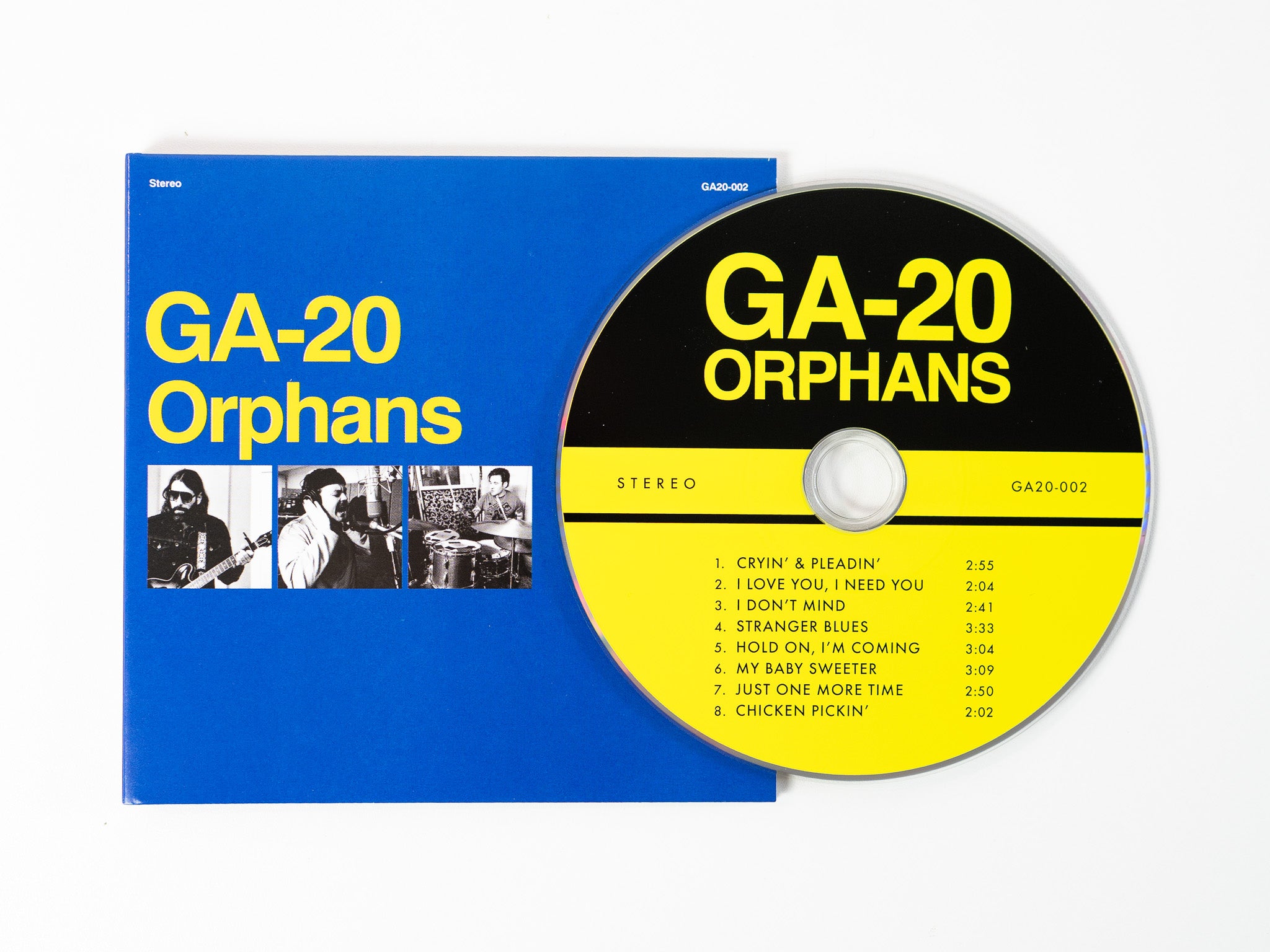 GA-20 Orphans vinyl LP sunspot blues