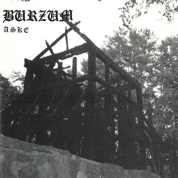 Burzum Aske MLP vinylplate svart tidlig black metal