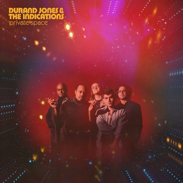 Durand Jones Private Space LP rød nebula vinyl
