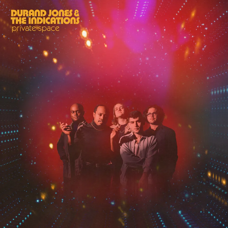 Durand Jones Private Space LP rød nebula vinyl