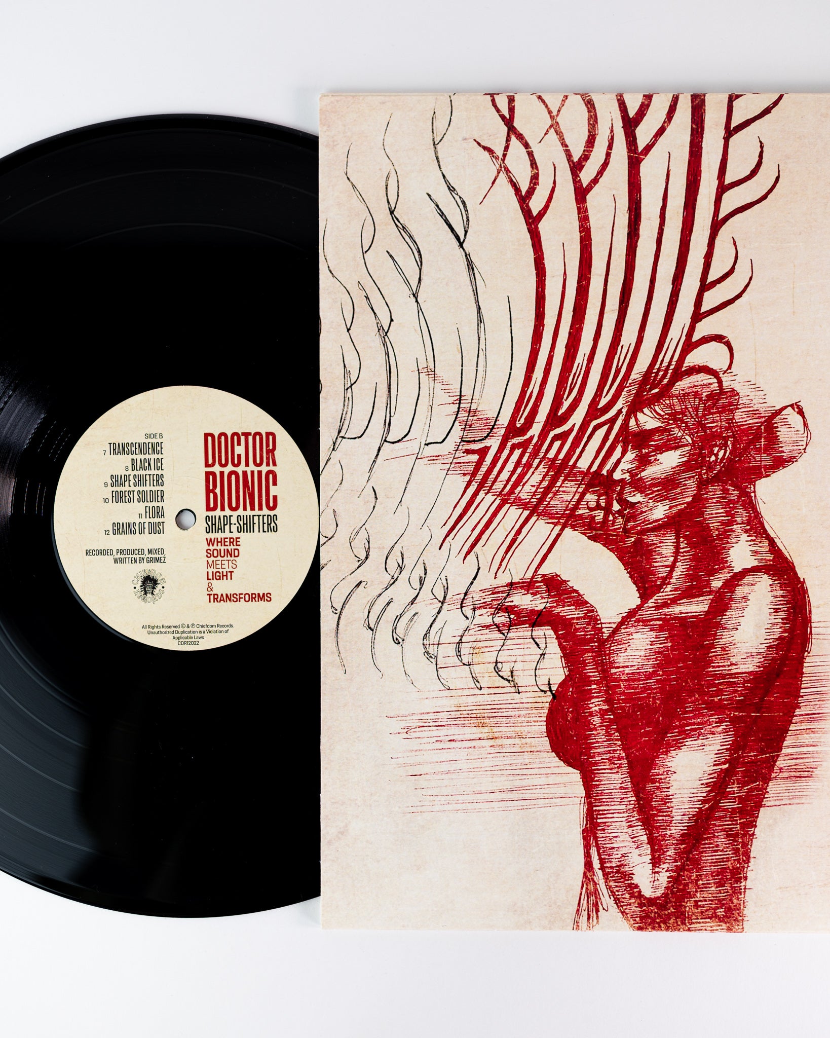 Doctor Bionic Shape Shifters LP vinyl