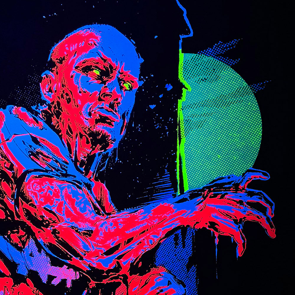 Housecore Vault No.1 Zombie plakat blacklight 16x24