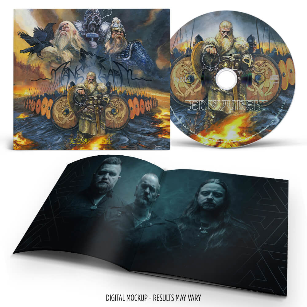 Månegarm Edsvuren CD viking metal