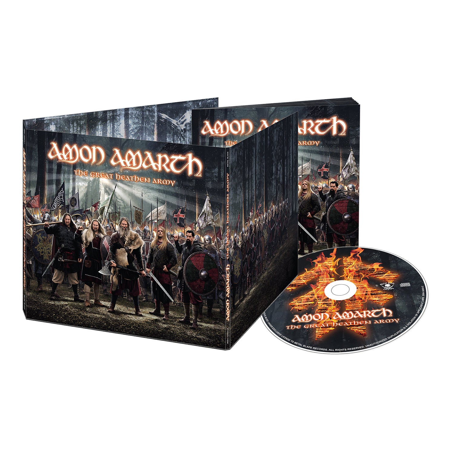 Amon Amarth The Great Heathen Army CD digipak