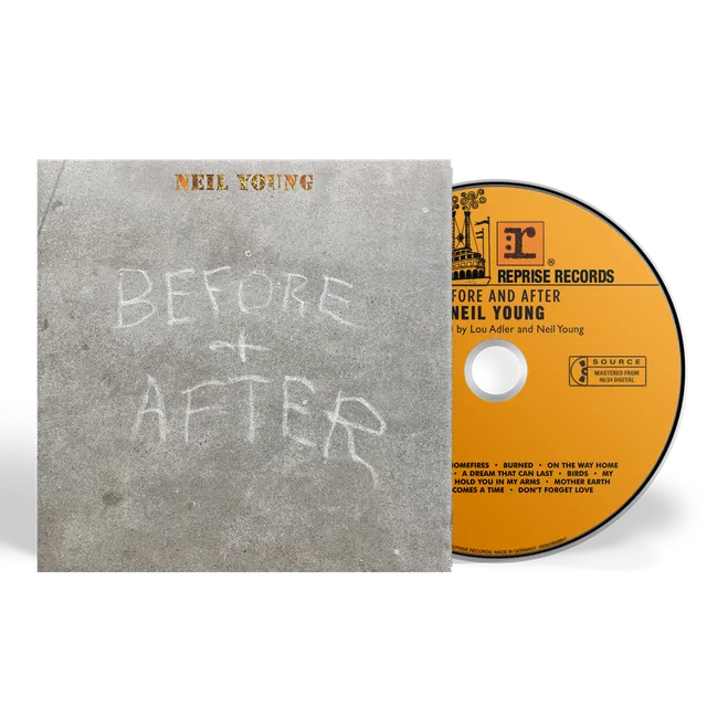 Neil Young Before and After CD akustisk montage