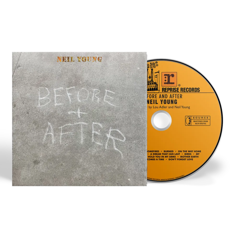 Neil Young Before and After CD akustisk montage