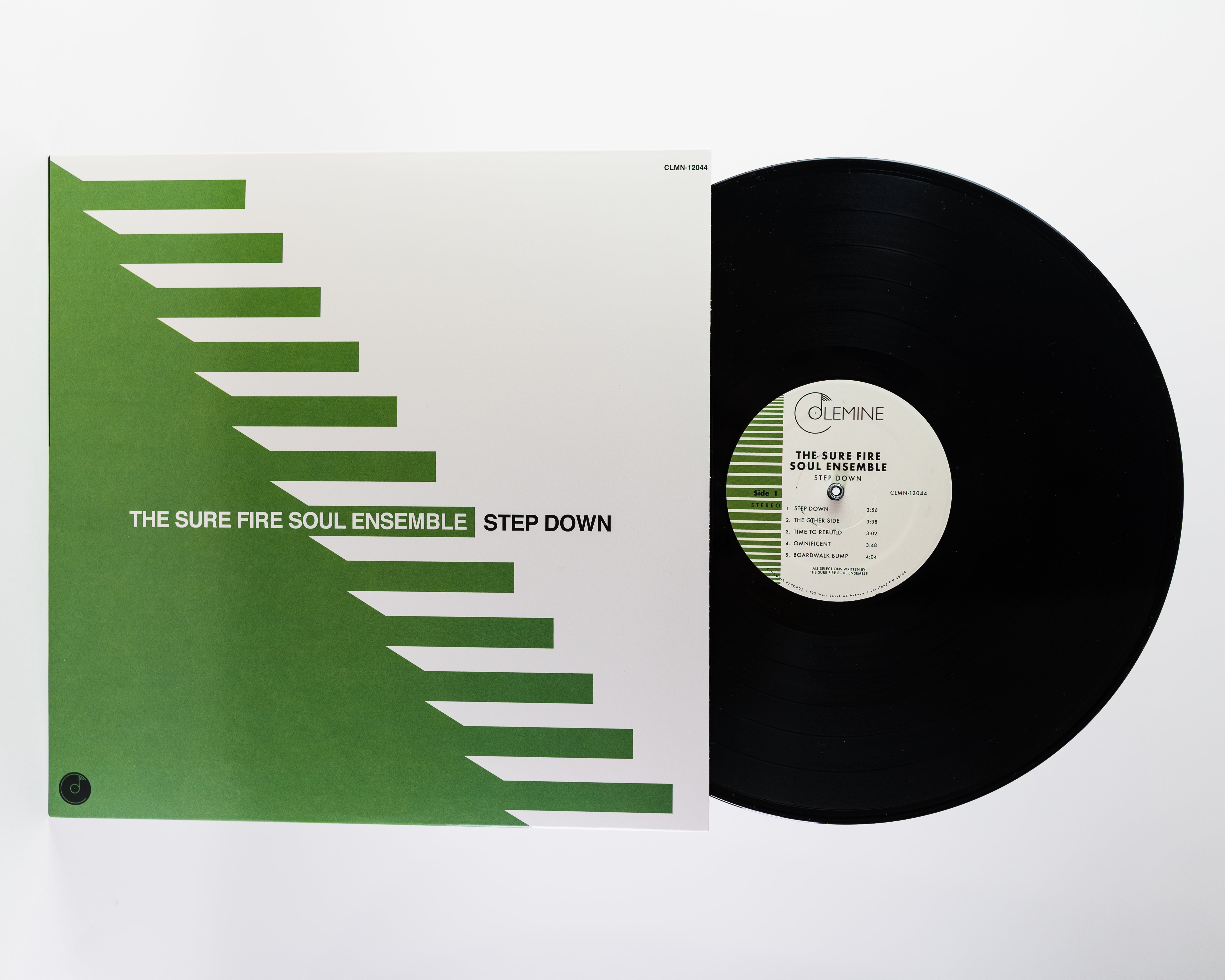 The Sure Fire Soul Ensemble Step Down vinyl LP kremhvit
