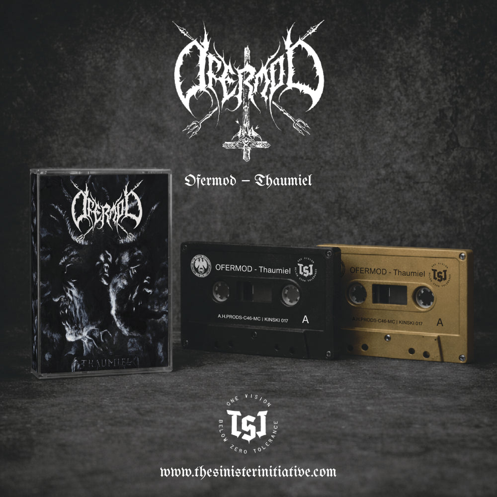 Ofermod Thaumiel kassett svart ortodoks black metal