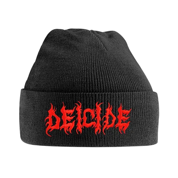 Deicide Logo lue brodert svart