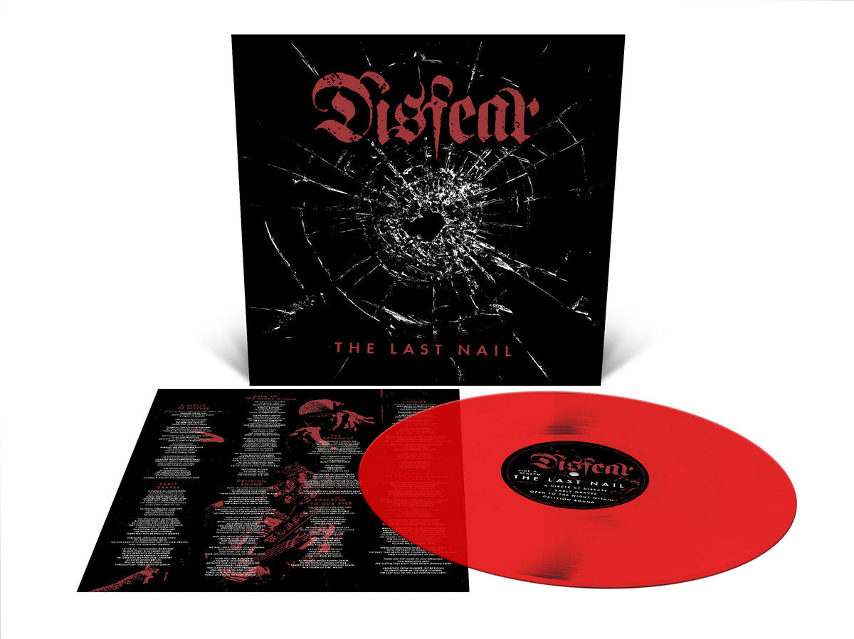 Disfear The Last Nail LP blodrød vinyl