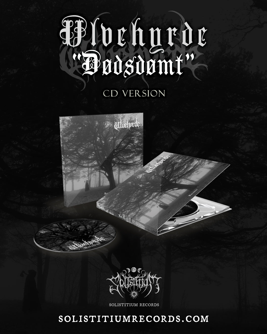 Ulvehyrde Dødsdømt CD digipak norsk black metal