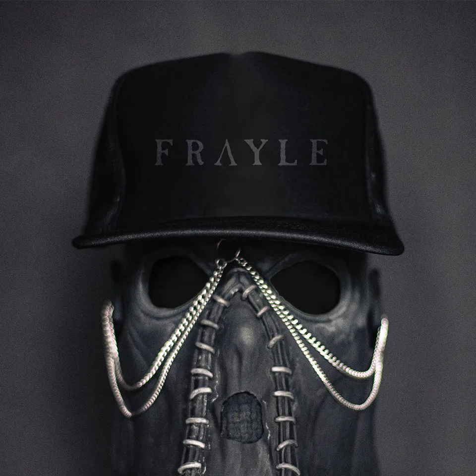 Frayle Logo Snapback Blacked Out caps svart