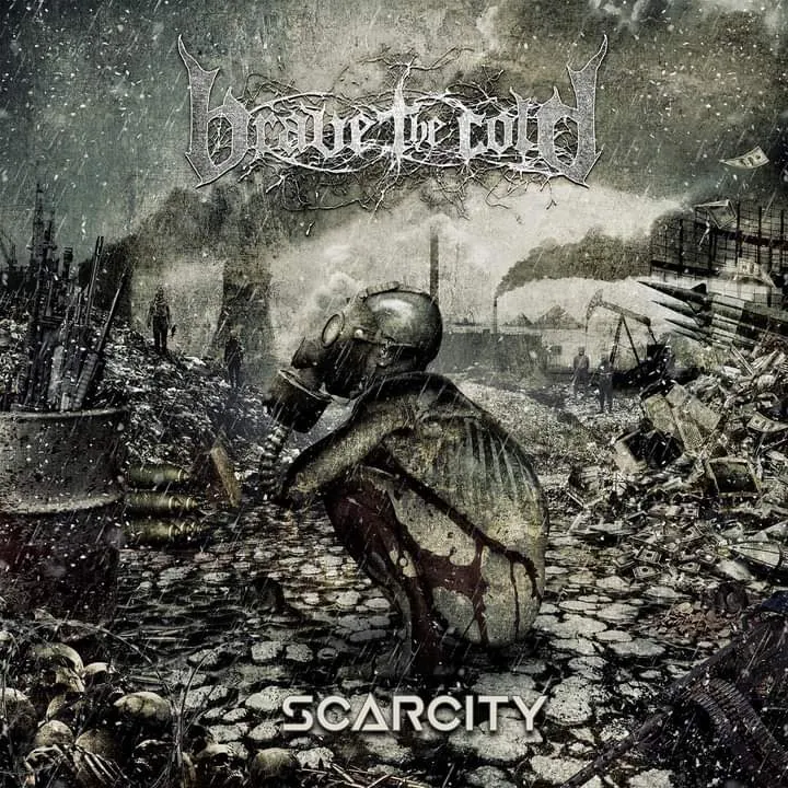 Brave The Cold Scarcity LP grønn splatter vinyl