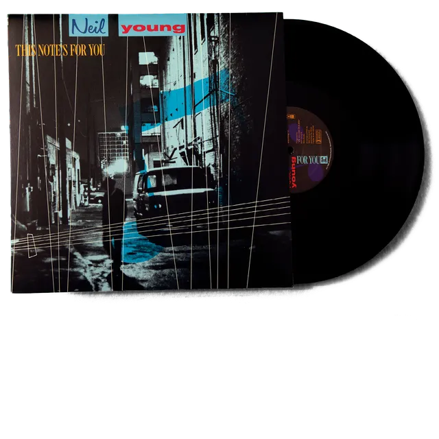 Neil Young This Note's For You LP vinylplate med nedlasting
