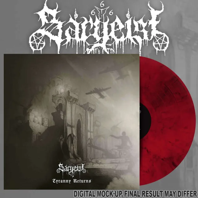 Sargeist Tyranny Returns vinyl LP rød/svart 180g