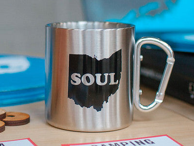 Colemine Ohio Soul turkopp aluminium karabinkrok