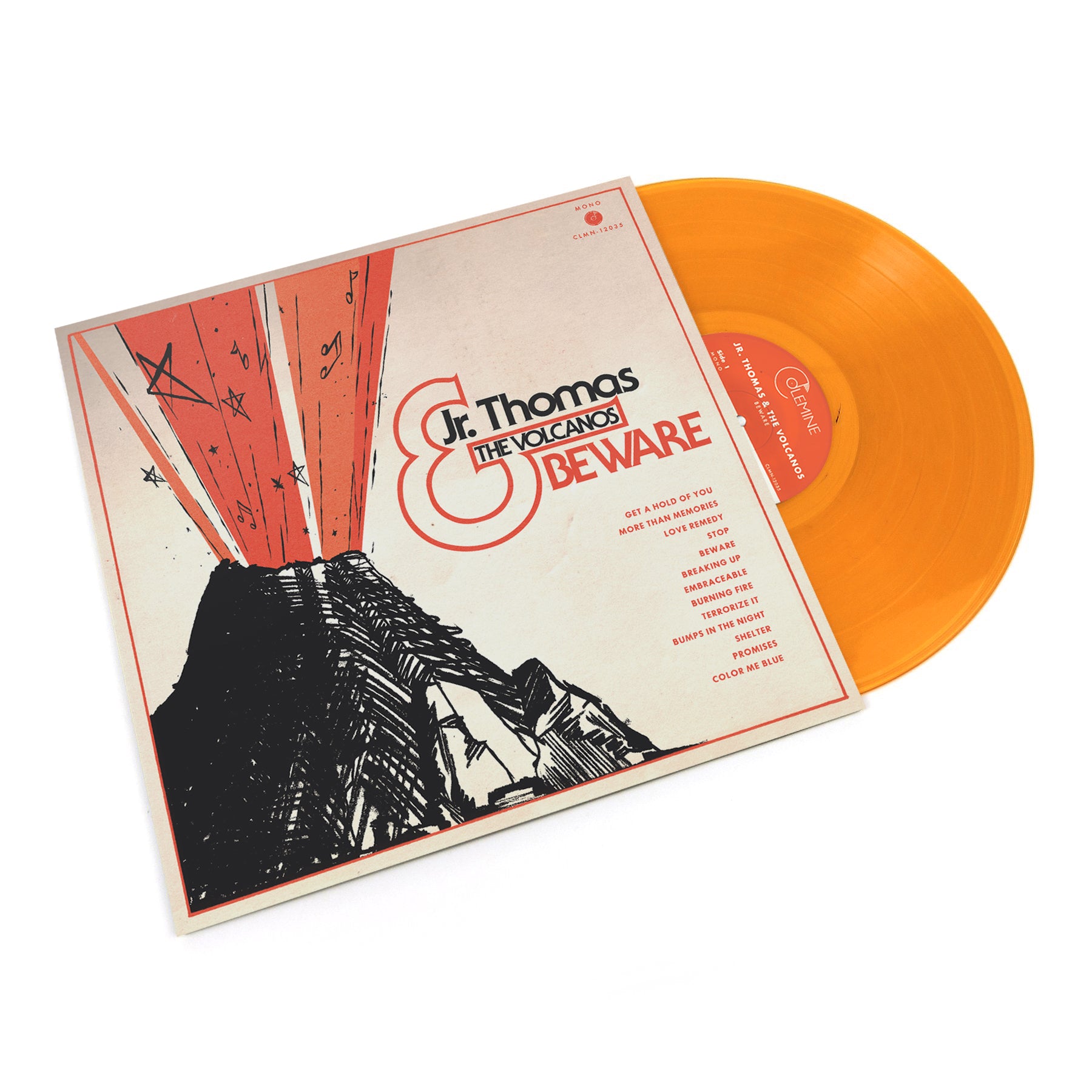 Jr. Thomas & Volcanos Beware LP svart vinyl reggae