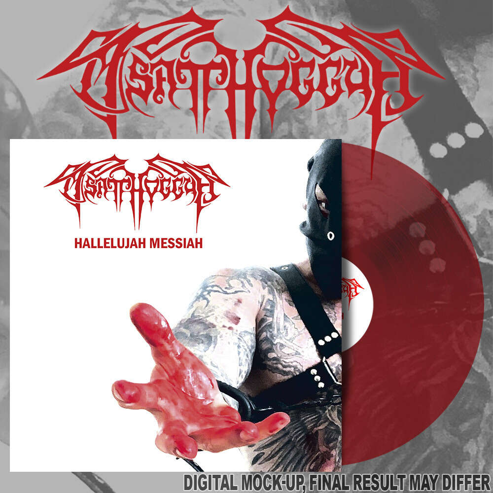 Tsatthoggua Hallelujah Messiah LP blodrød vinyl
