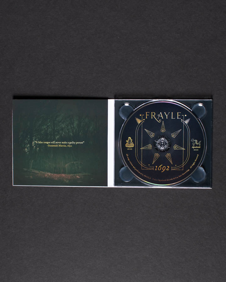 Frayle 1692 CD med 100-siders bok