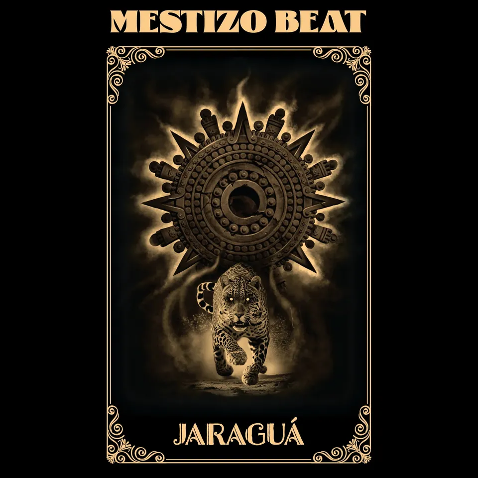 Mestizo Beat Jaraguá LP svart vinyl latin funk