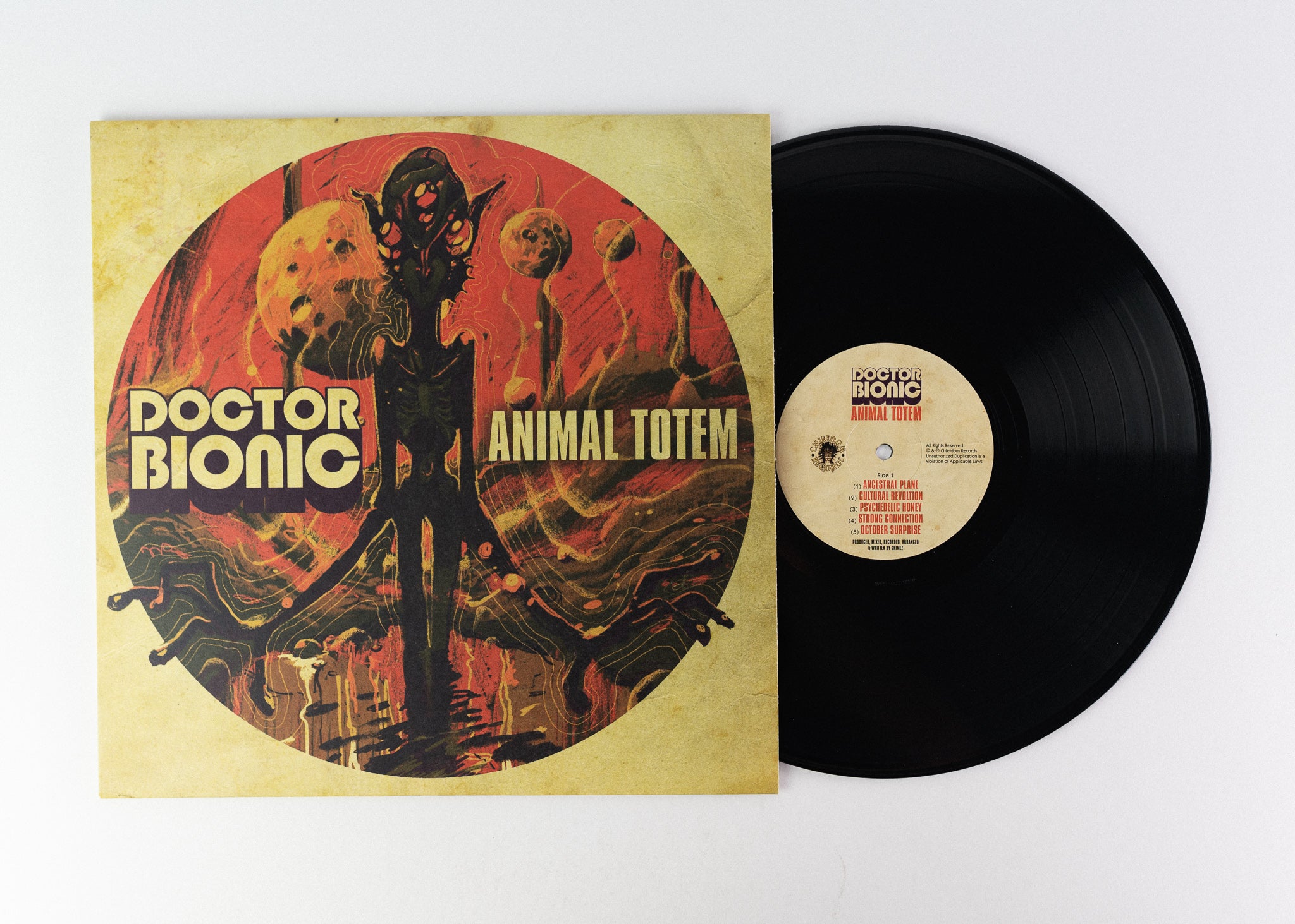 Doctor Bionic Animal Totem LP soul-jazz vinyl instrumental