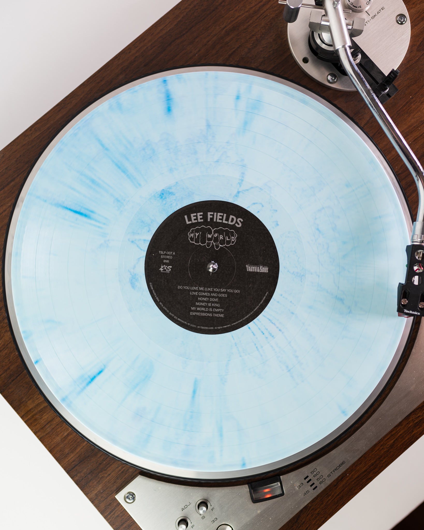 Lee Fields My World LP vinyl sky blue limited