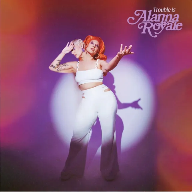 Alanna Royale Trouble Is vinyl-LP hvit vinyl