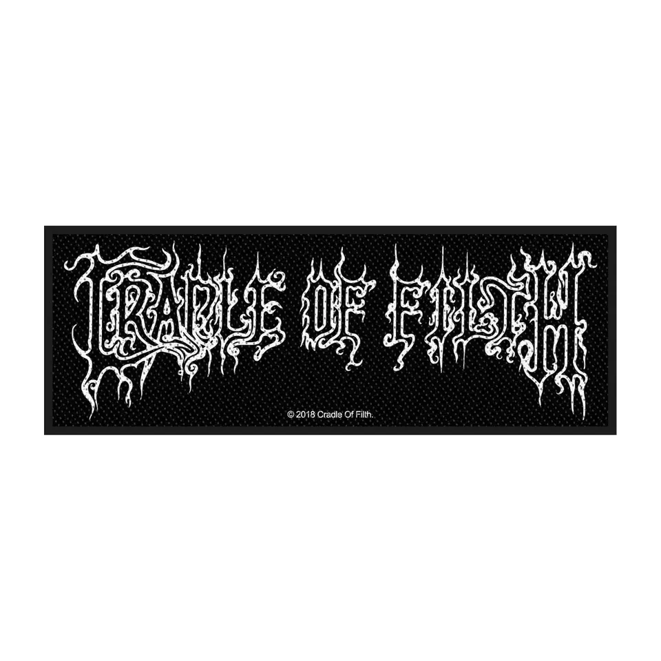 Cradle of Filth Logo patch tøymerke offisielt