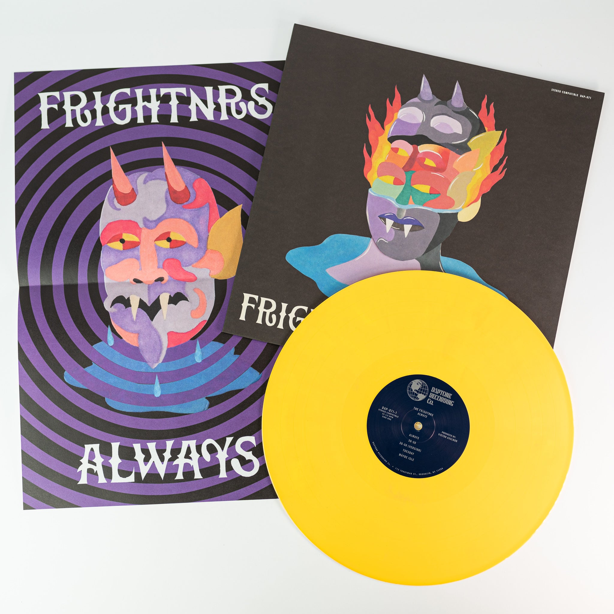 The Frightnrs Always vinyl LP gul soul