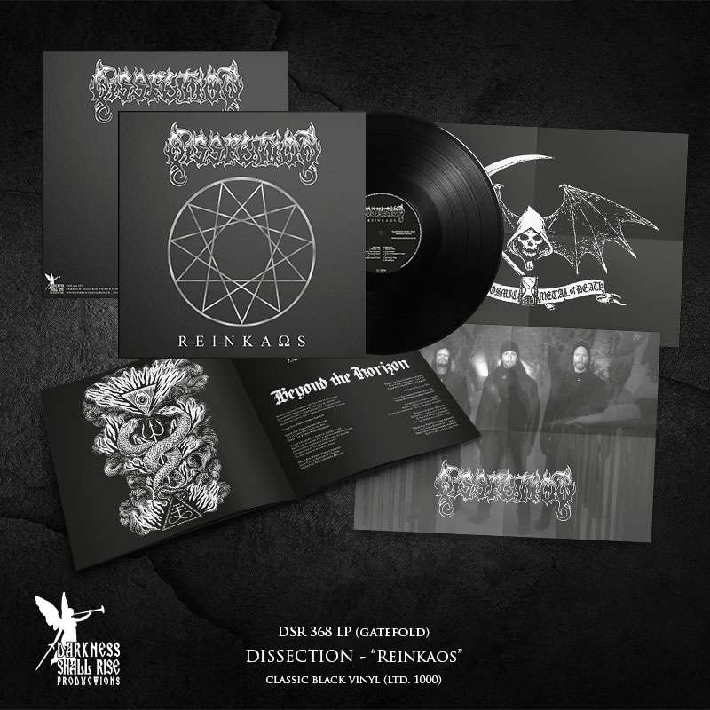 Dissection Reinkaos LP svart vinyl nyutgave