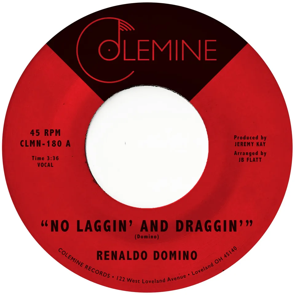 Renaldo Domino No Laggin & Draggin vinylsingel 7" gullvinyl soul
