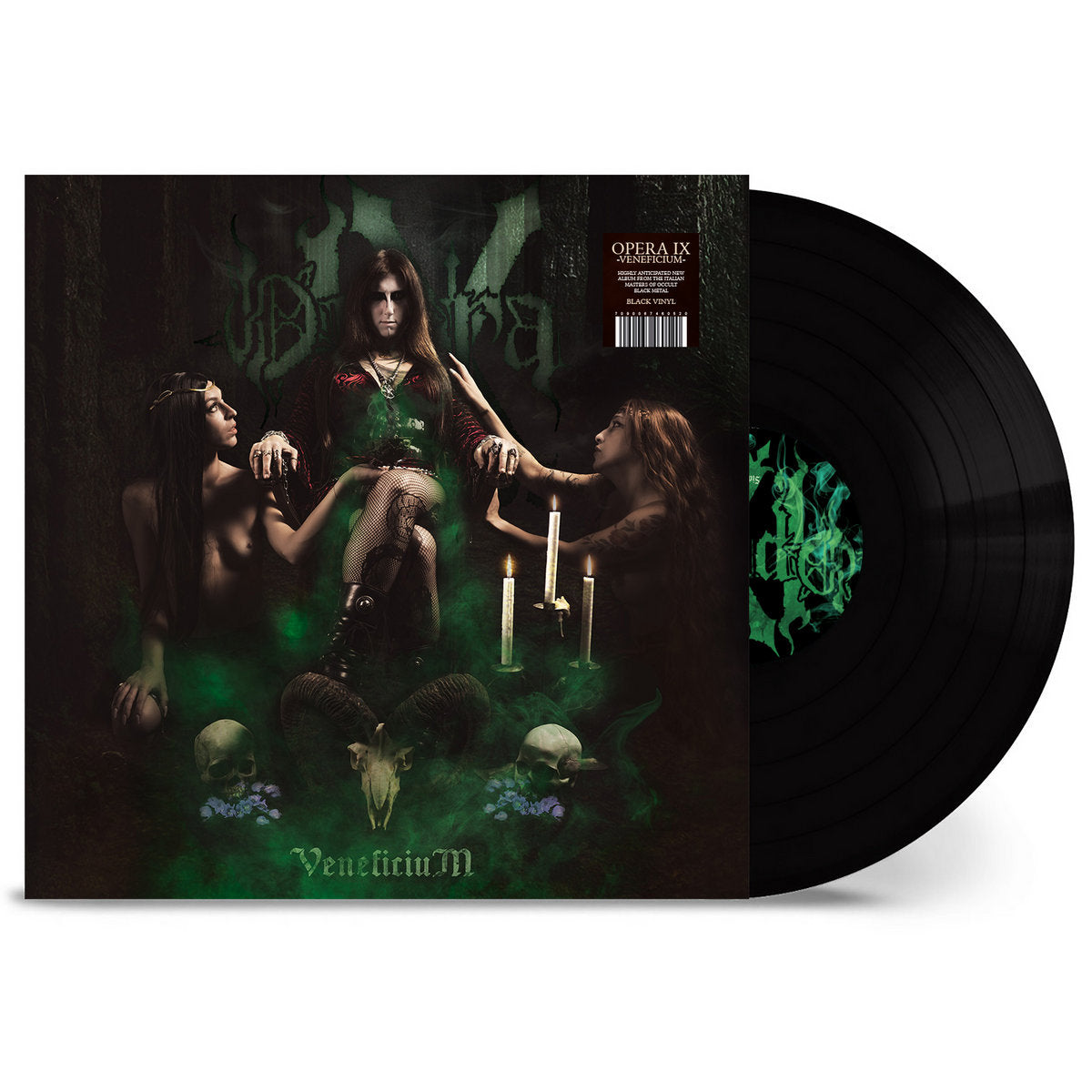 Opera IX Veneficium LP svart 180g vinyl